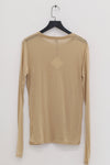 BASERANGE Classic Bamboo Fiber Bamboo Cotton Long Sleeve T-Shirt Series Collection Round Neck Bottoming Shirt France BAS-TOLS-BL-000-COCHLEA 24 New Upgrade